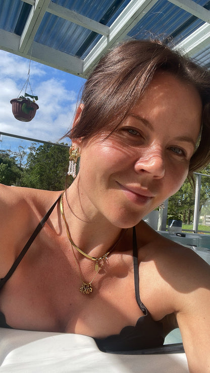 Me The Label Star Gem Earrings
