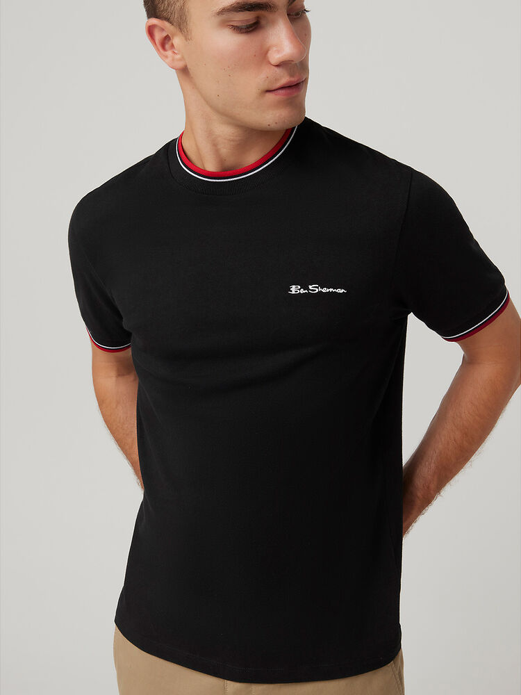 Ben Sherman Signature Tipped Tee