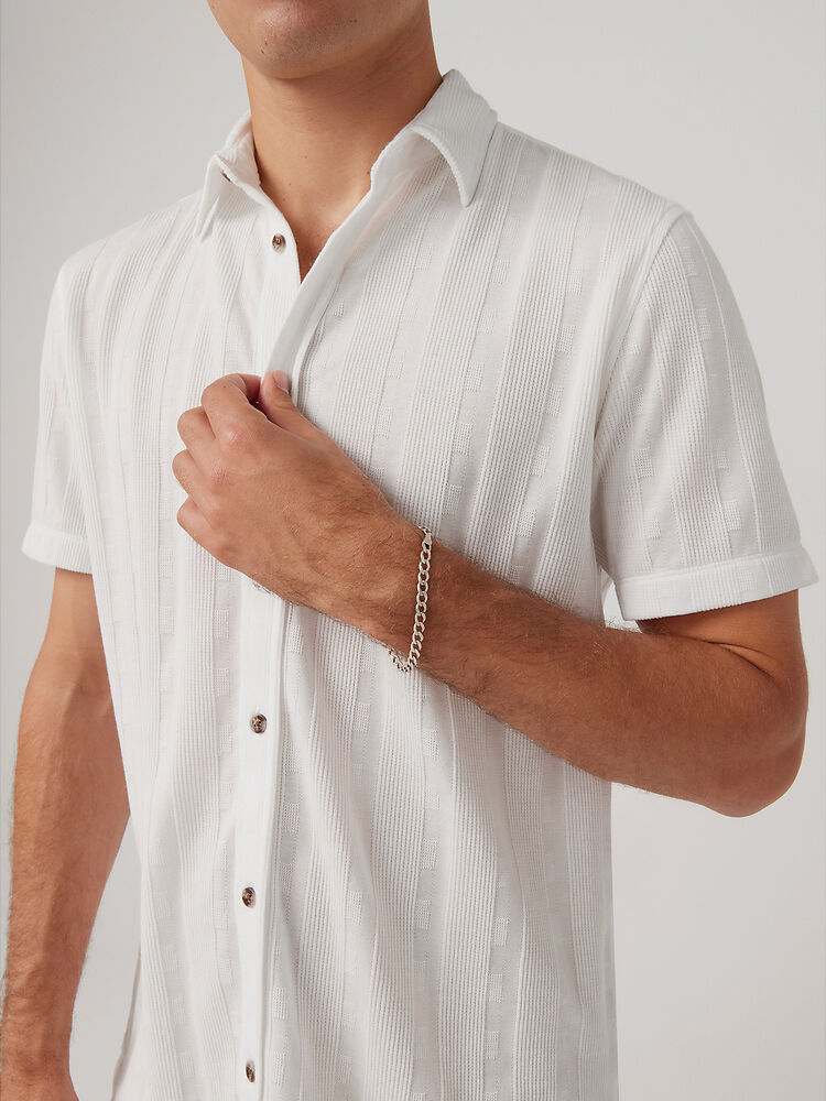 Ben Sherman Textured Knit Short Sleeve