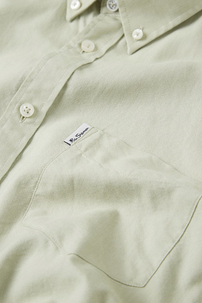 Ben Sherman Oxford Shirt Pistachio