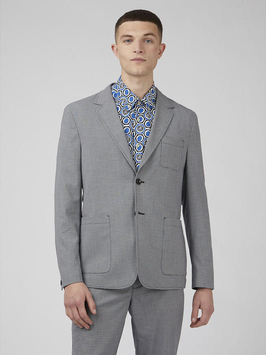 Ben Sherman Check Blazer