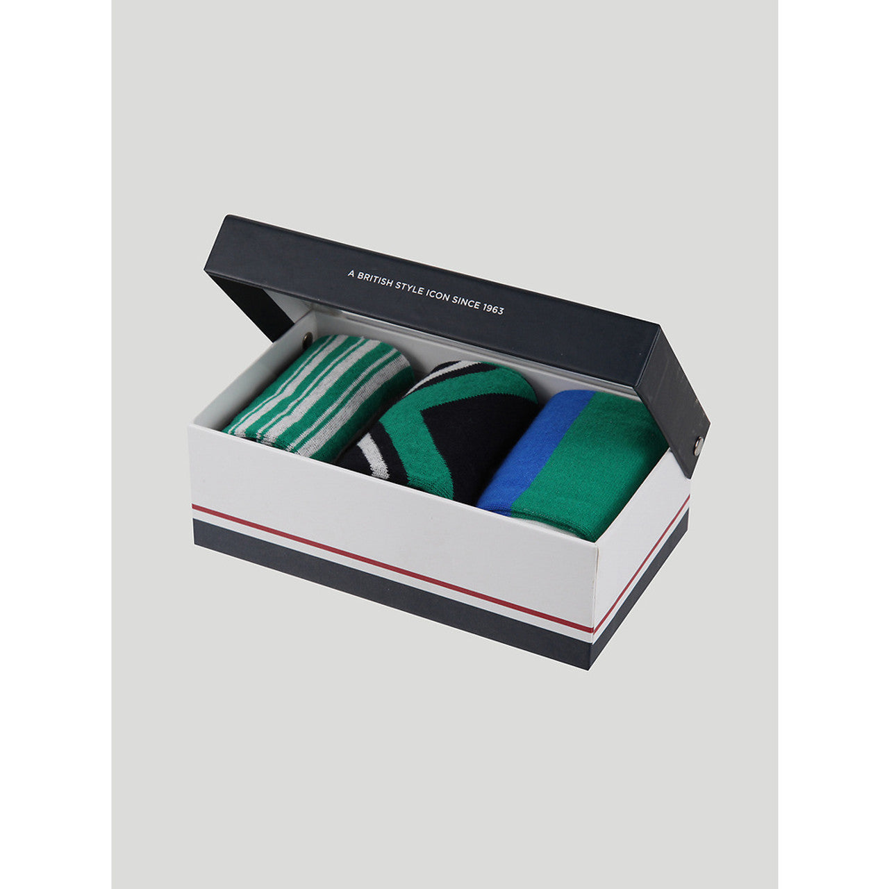 Ben Sherman 3PK Sock Gift Set