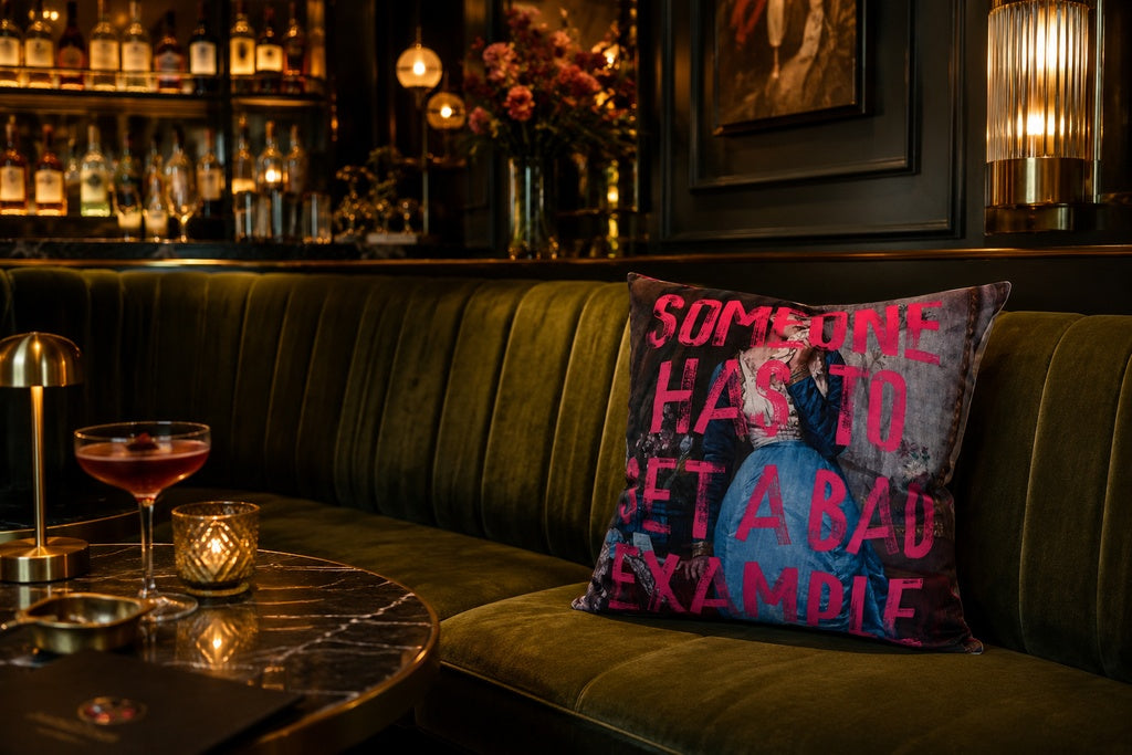 Rembrandt Velvet Art Cushion