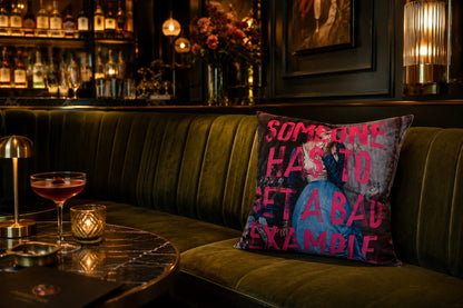 Rembrandt Velvet Art Cushion