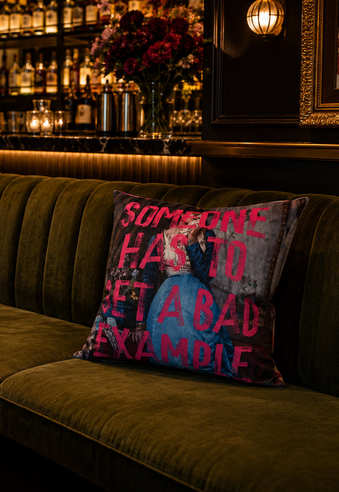 Rembrandt Velvet Art Cushion