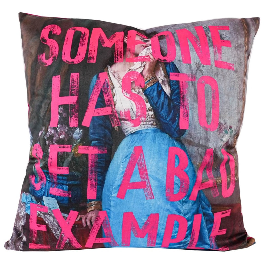 Rembrandt Velvet Art Cushion
