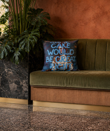 Rembrandt Velvet Art Cushion