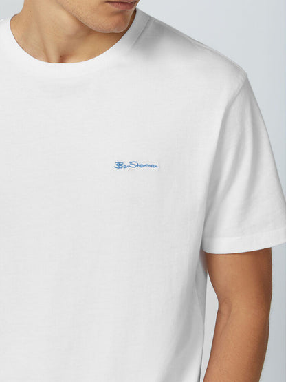 Ben Sherman Signature Chest Embroidery Tee