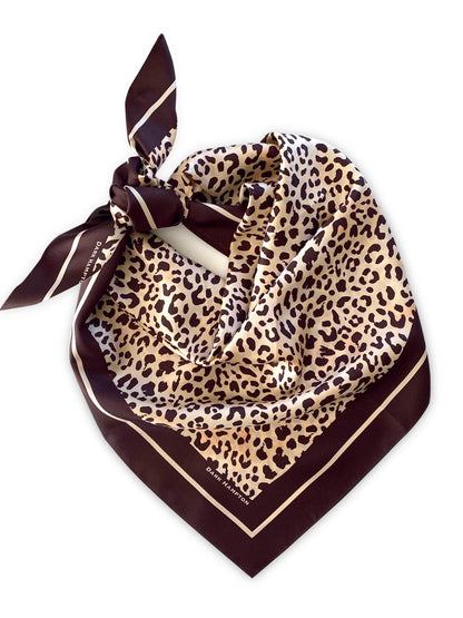 Dark Hampton Bailey Silk Scarf