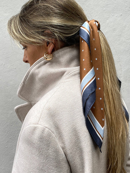 Dark Hampton The Borey Petite Silk Scarf