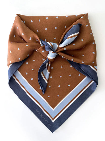 Dark Hampton The Borey Petite Silk Scarf