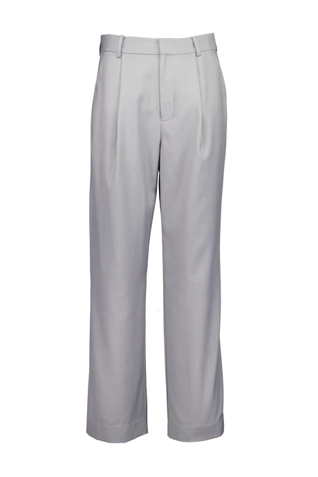 Tuesday Label Boyfriend Pants/Silver