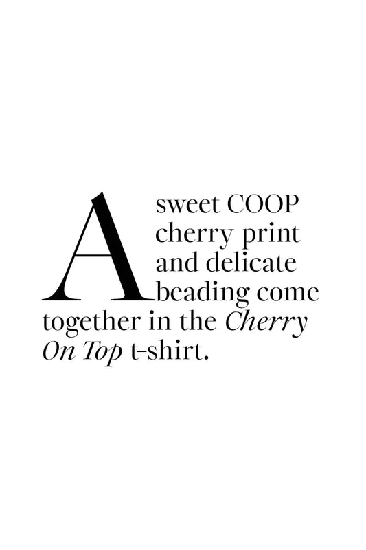 Coop Cherry On Top T-Shirt