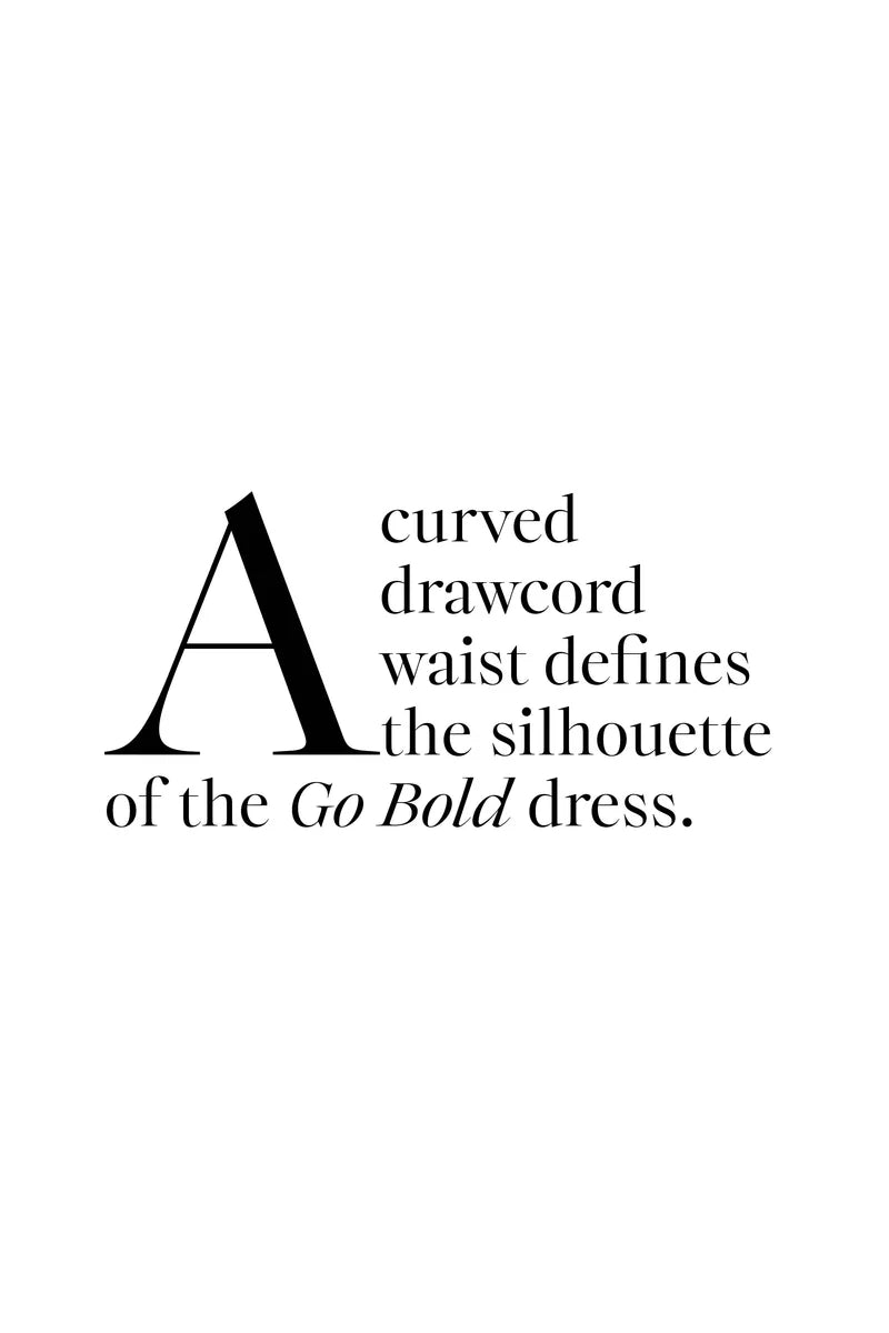 Cooper Go Bold Dress