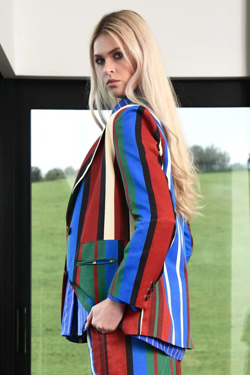 Cooper Stripe Lines Blazer