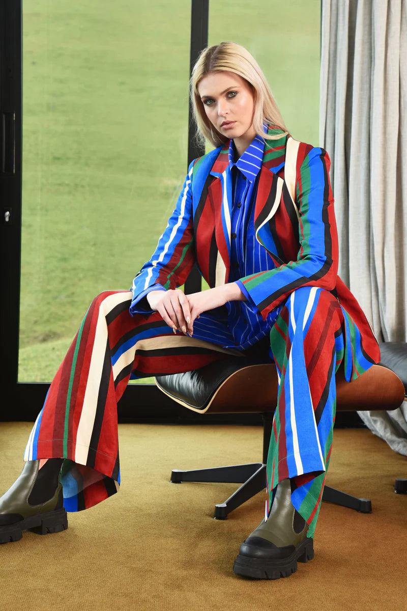 Cooper Stripe Lines Blazer