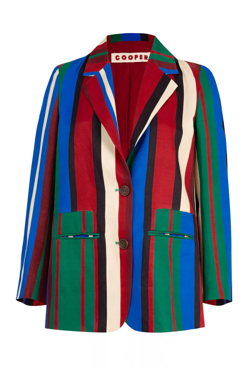 Cooper Stripe Lines Blazer