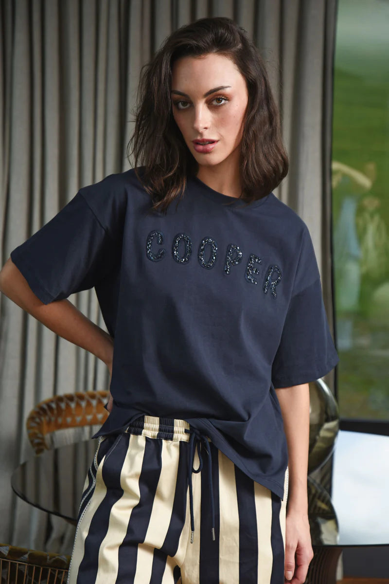 Cooper Beaded Lady Tee