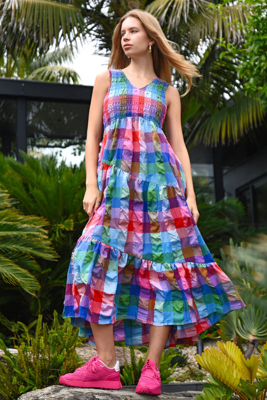 Cooper Shirring Is Caring Dress