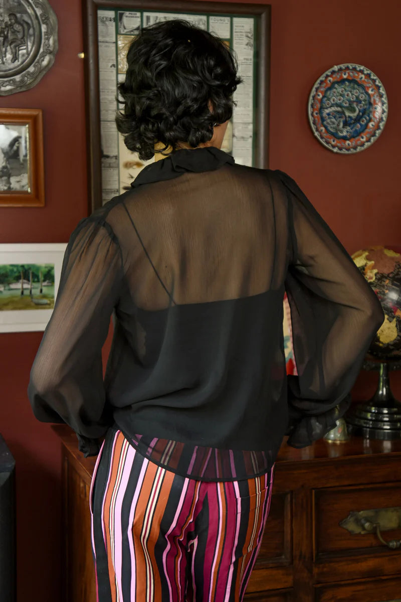 Cooper Ruffle Act Blouse