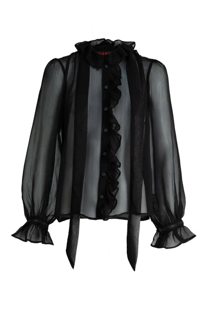 Cooper Ruffle Act Blouse