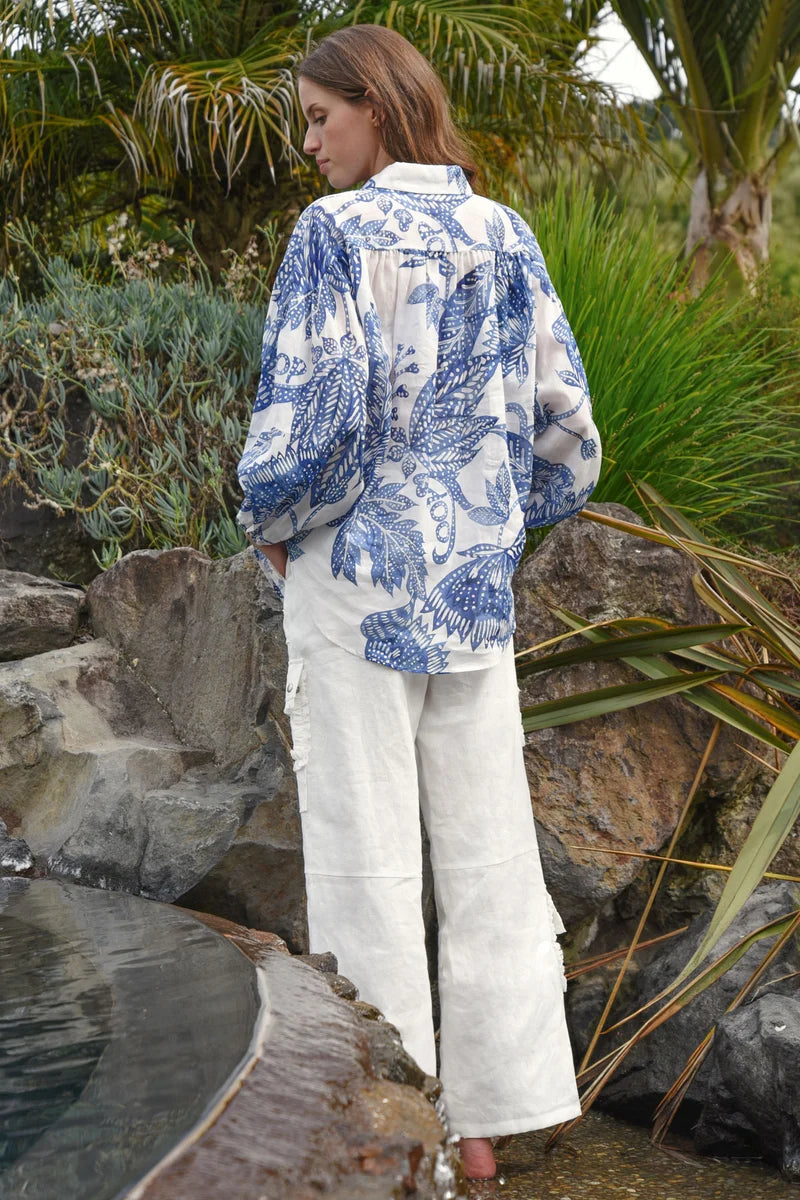 Coop Linen On The Edge Trouser in Black or White