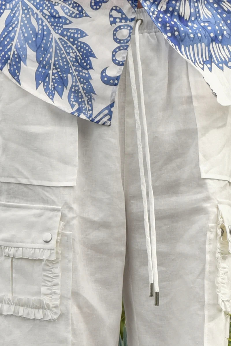 Coop Linen On The Edge Trouser in Black or White