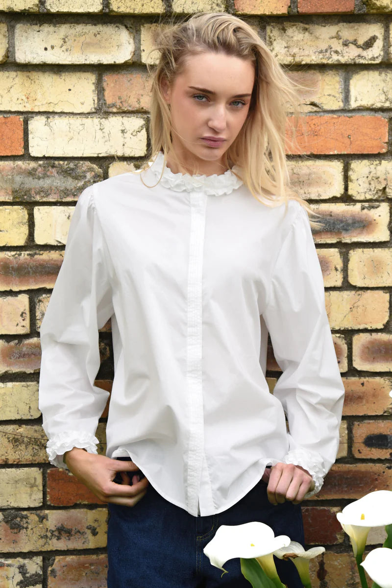 Coop Pressed For Frill Shirt