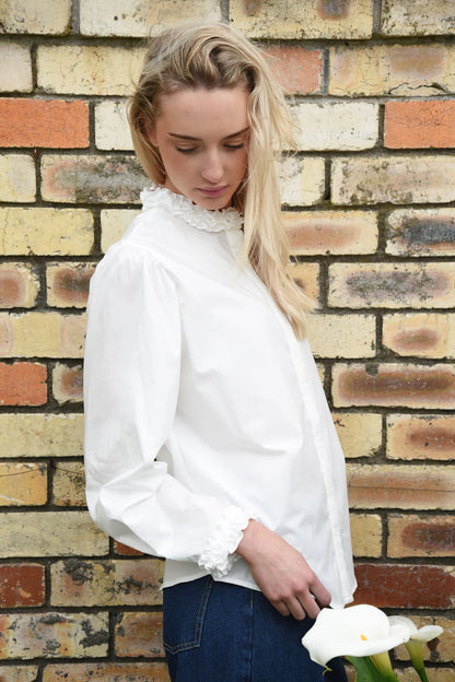 Coop Pressed For Frill Shirt