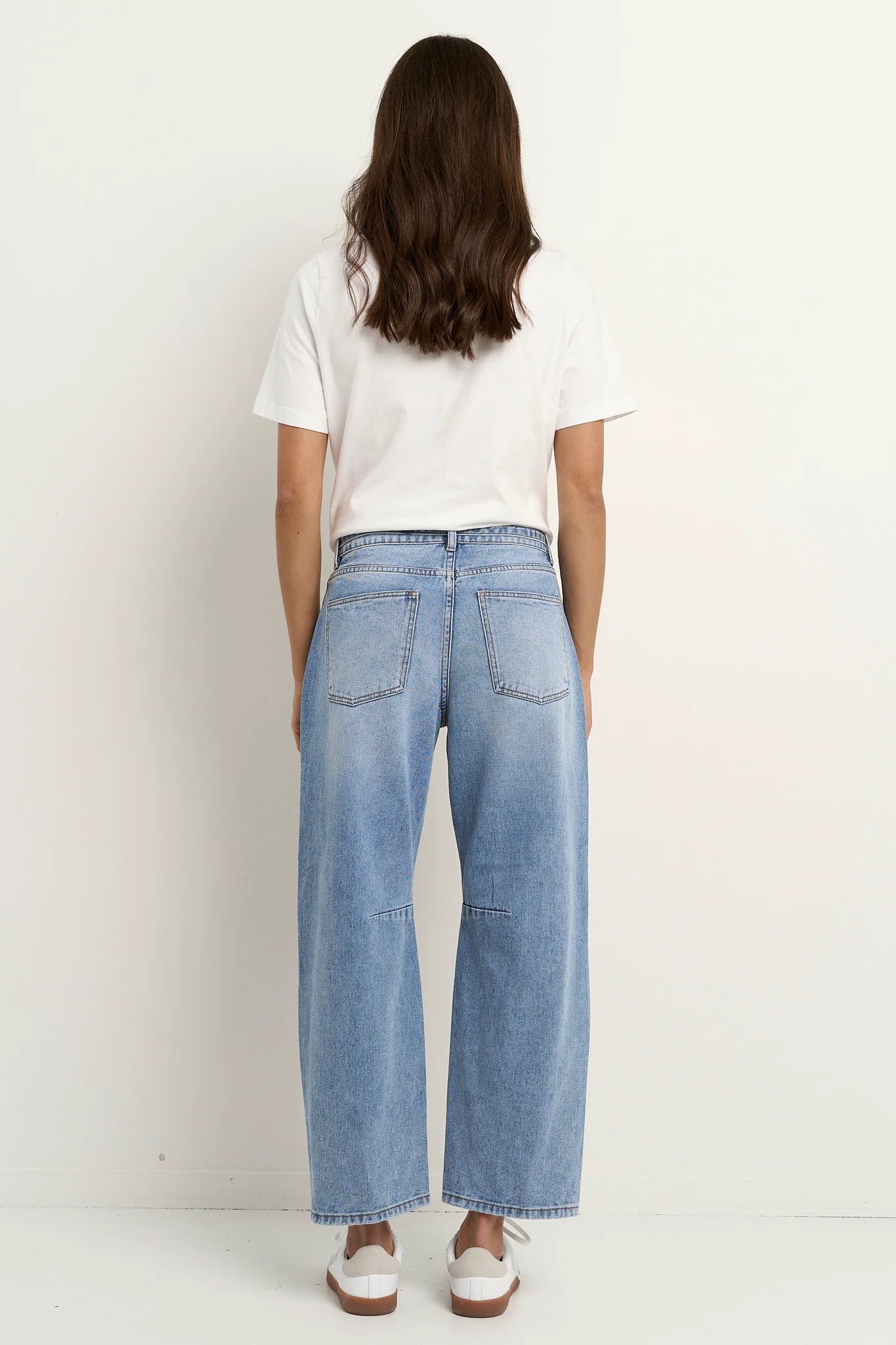 Stories Be Told Campus Light Blue Barrell Jeans