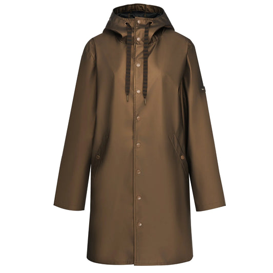 Moke Charlie Women's Rain Coat Antique Gold