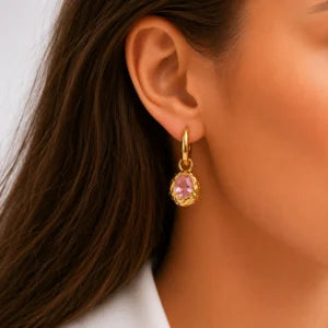 Me The Label Molten Hoop Earrings