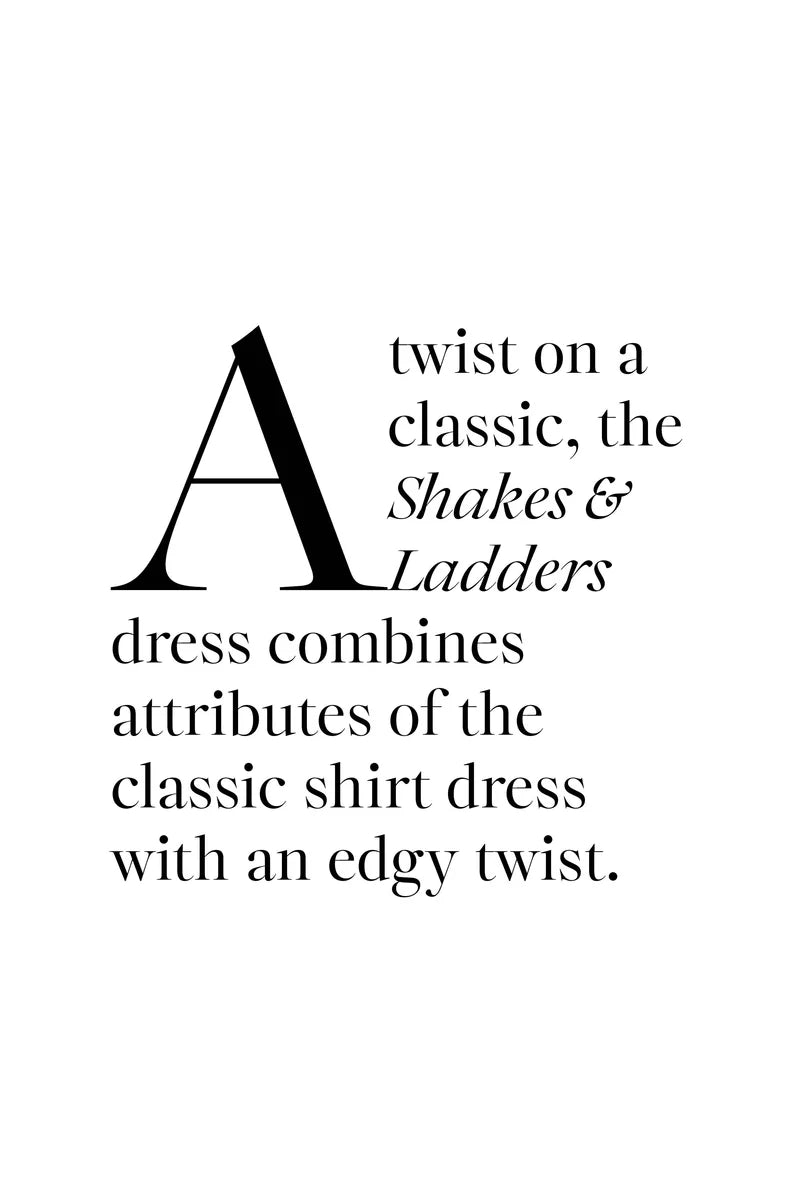 Coop Shakes And Ladders Dress