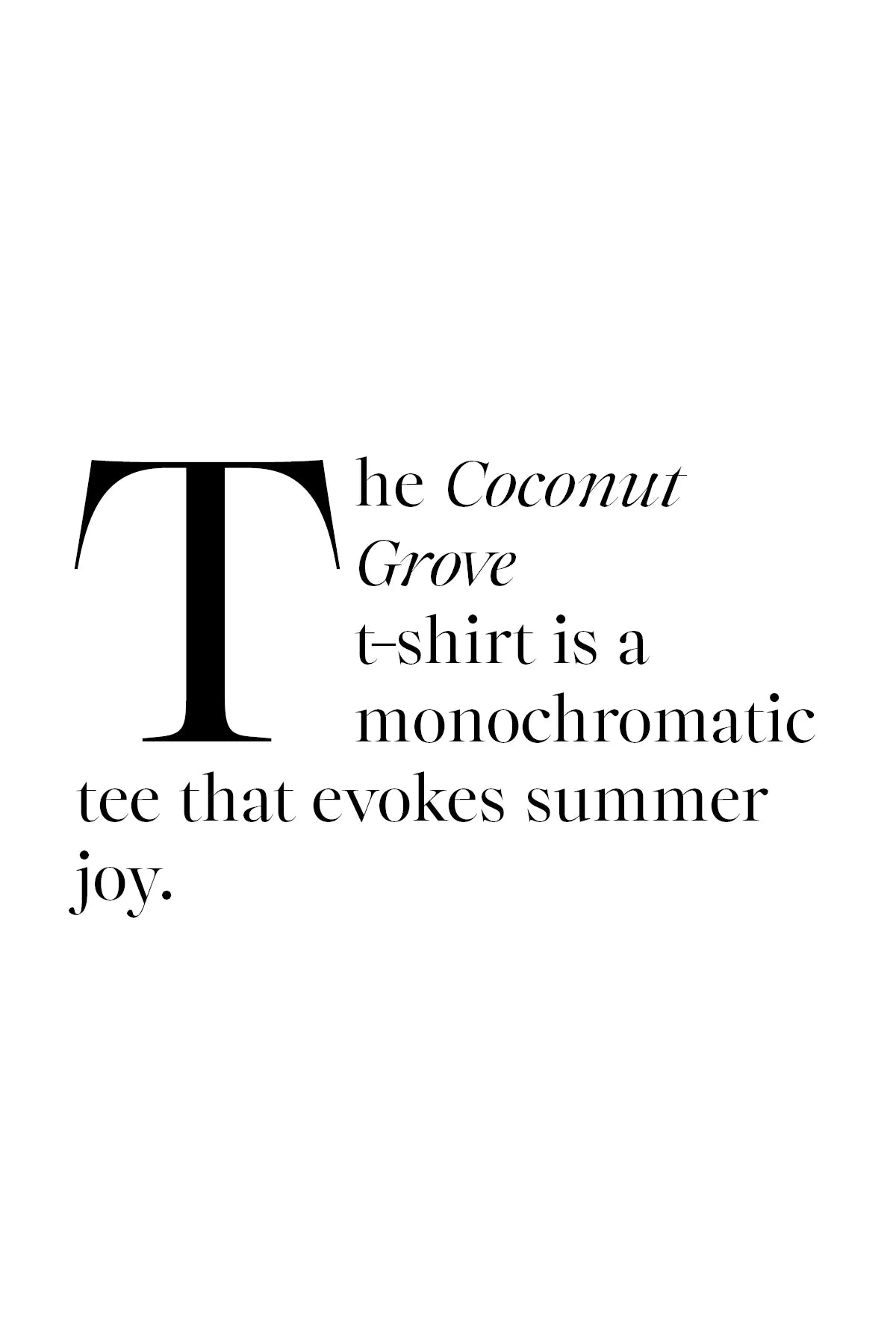 Coop Coconut Grove T-Shirt