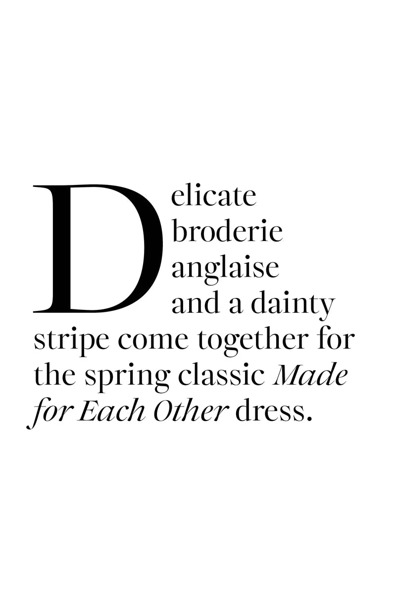 Cooper Made For Each Other Dress