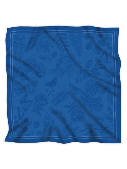 Dark Hampton Bolton Silk Scarf