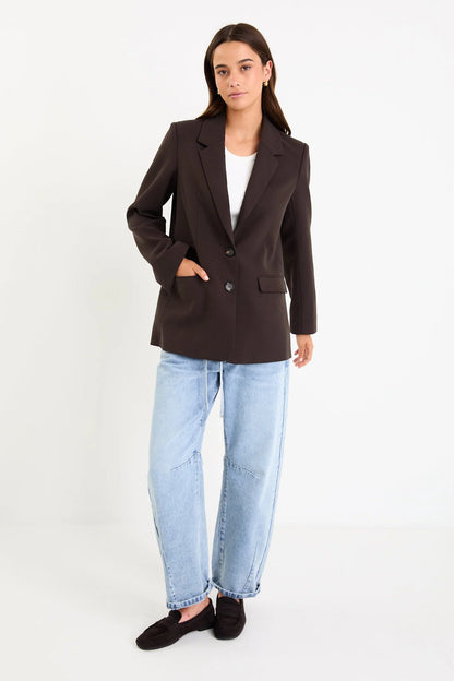 Among The Brave Diploma Chocolate Blazer