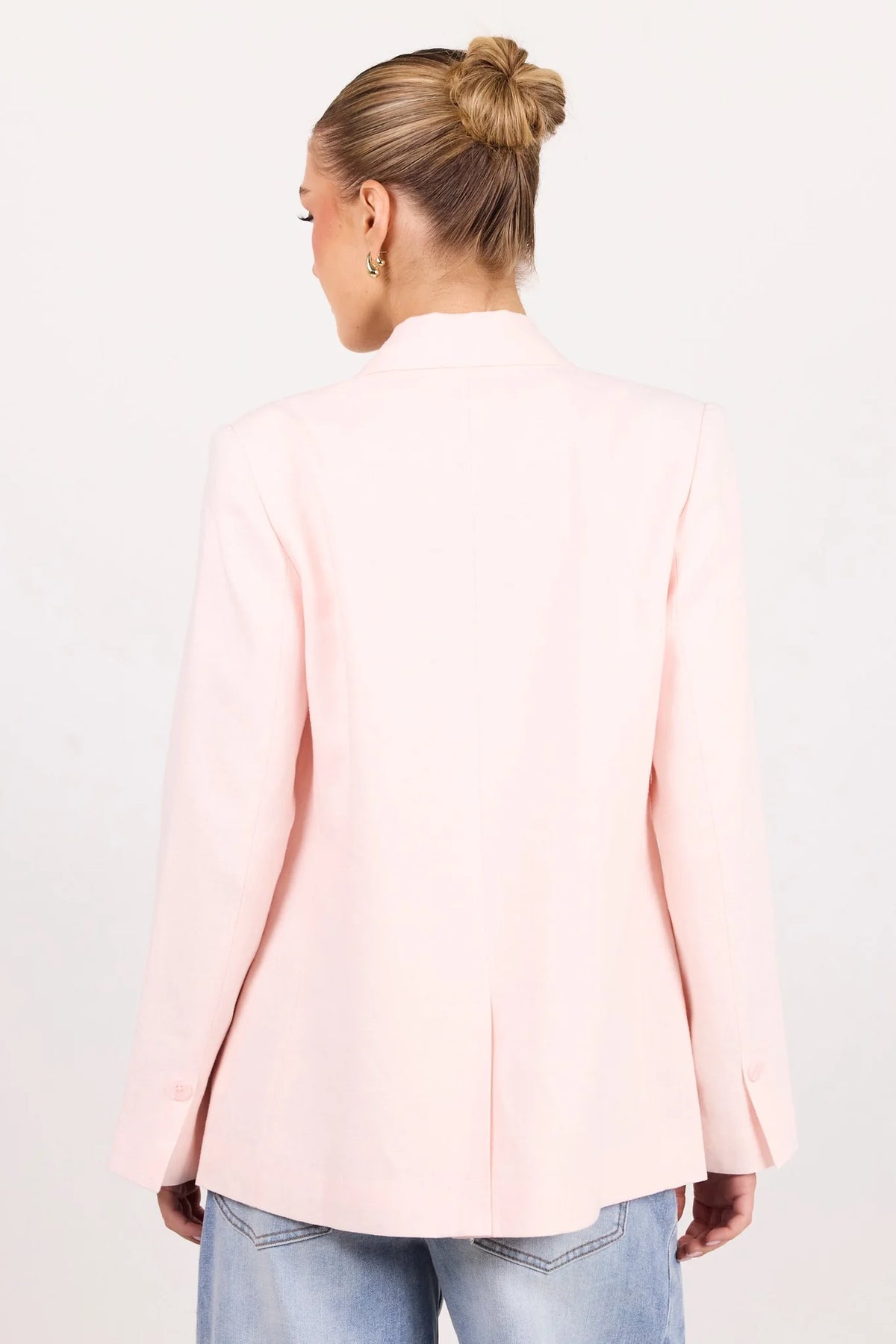 Among The Brave Diploma Linen Blazer