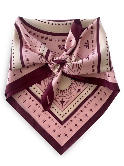 Dark Hampton Ellie Compton Silk Scarf Range size LARGE