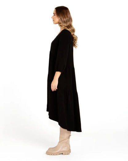 Sass Bridie Tiered Midi Dress