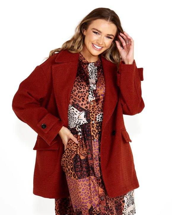 Sass Astra Boyfriend Coat