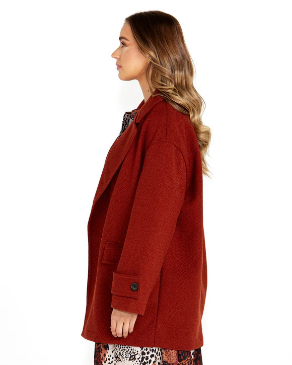 Sass Astra Boyfriend Coat