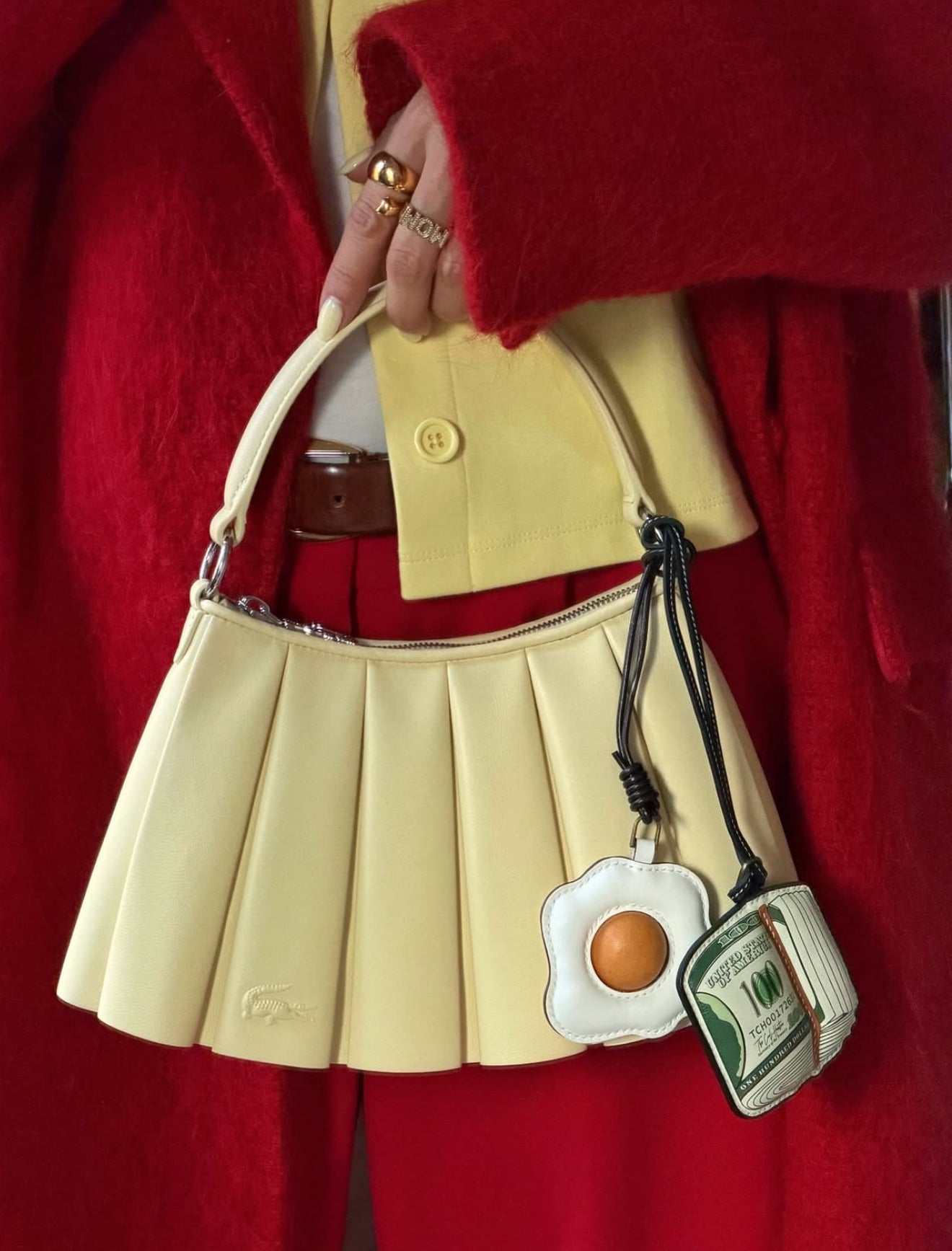 The Cool Hunter Leather Bag Charm