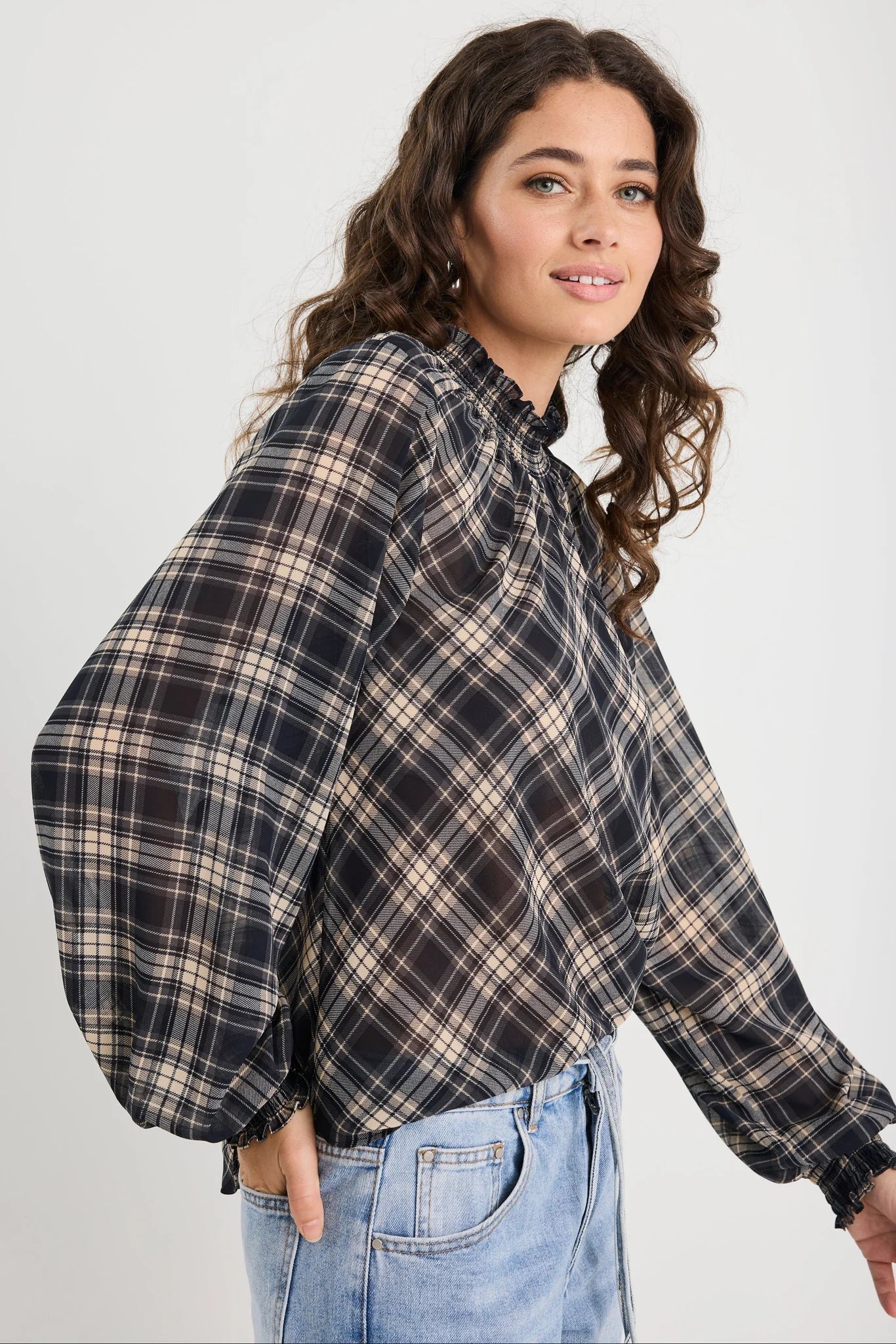 Among The Brave Embrace Top