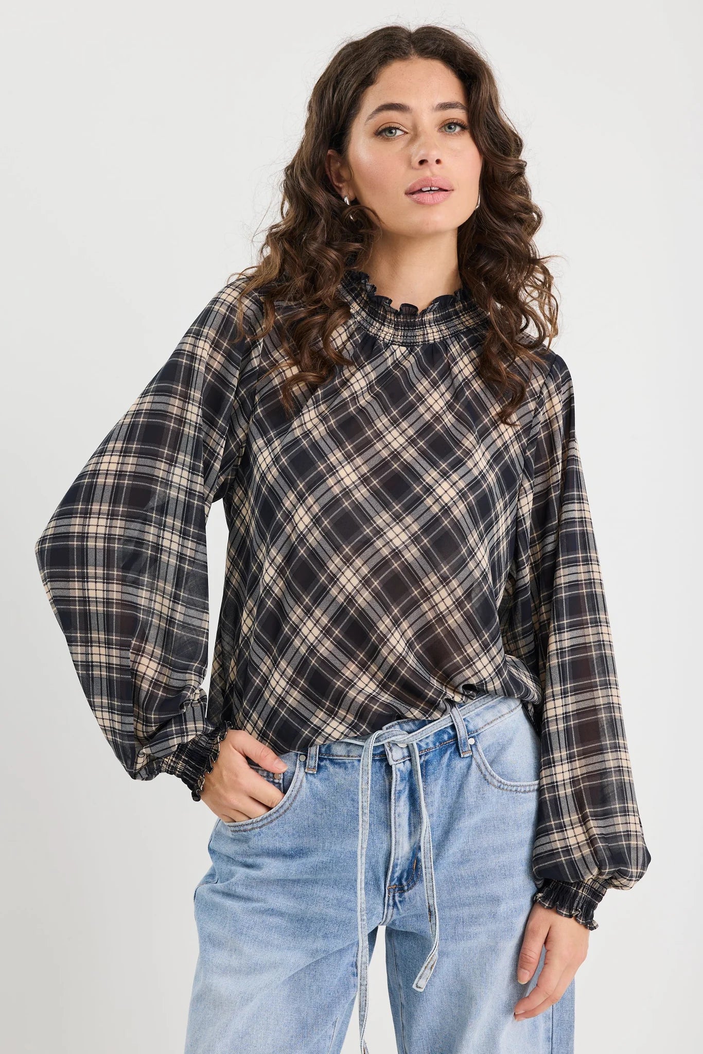 Among The Brave Embrace Top
