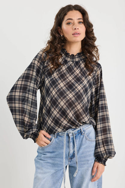 Among The Brave Embrace Top