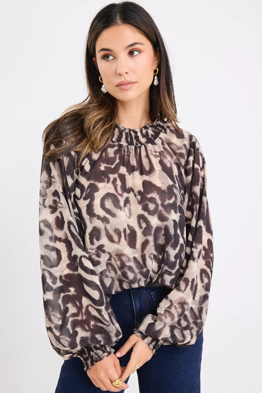 Among The Brave Embrace Top