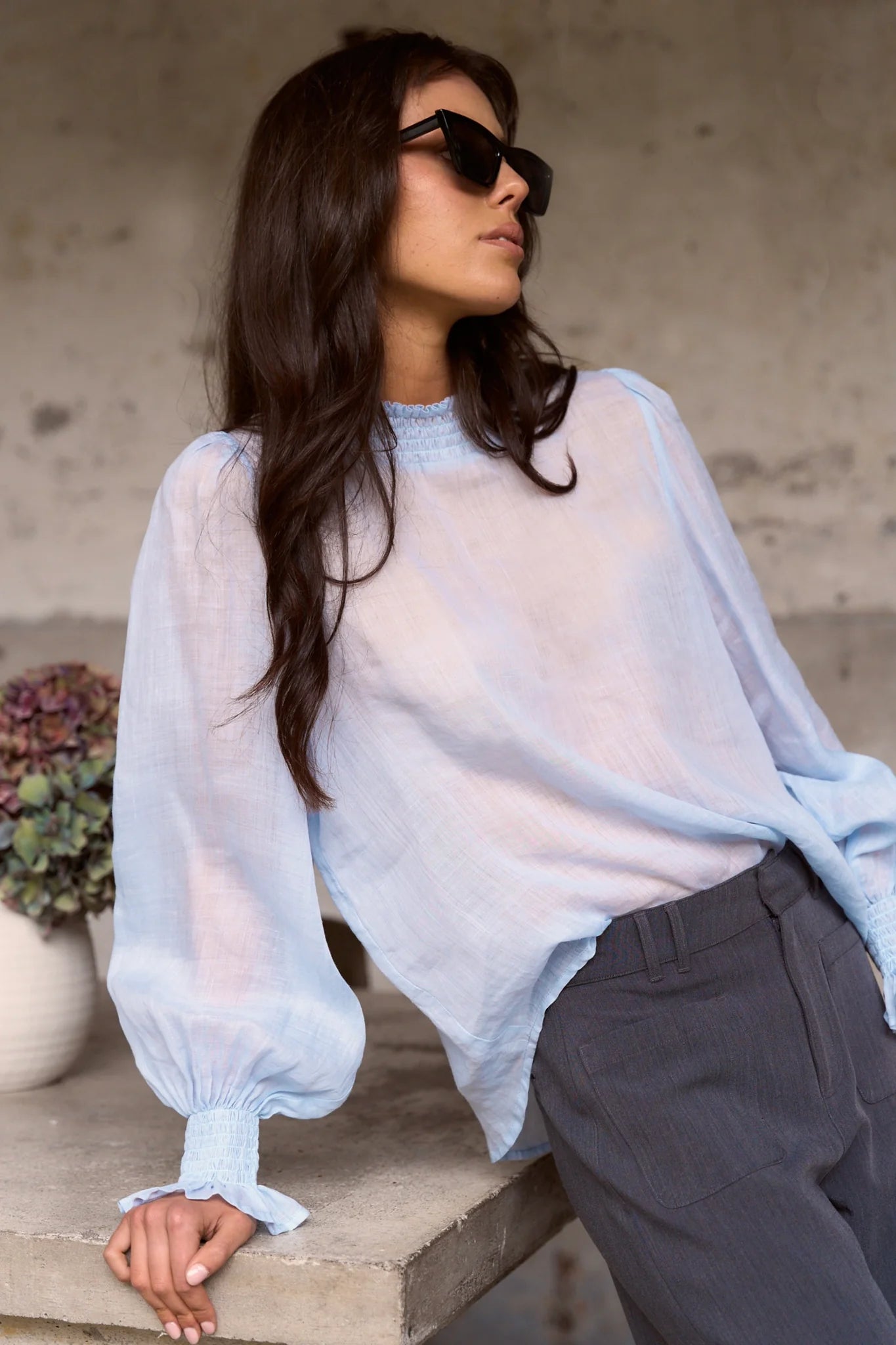 Among The Brave Embrace Top
