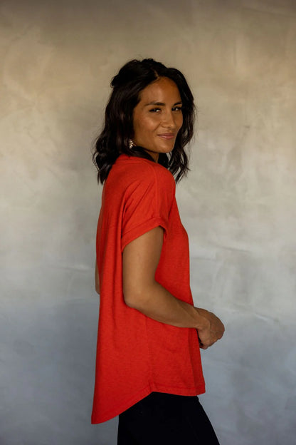 Mazu All you Need Cuff Tee