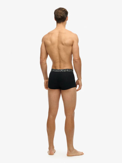 Superdry Trunk Triple Pack Black/Grey